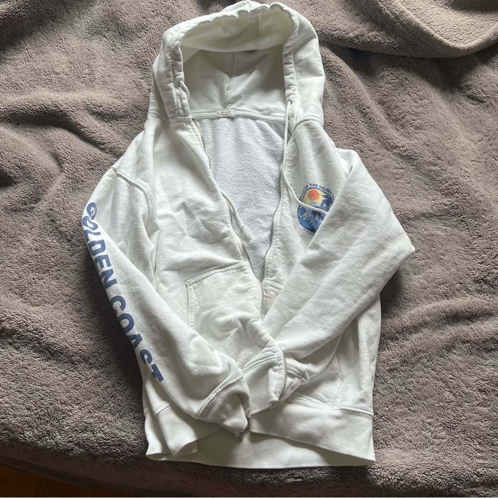 Brandy White Hoodie